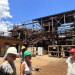 A group of people standing next to each other.